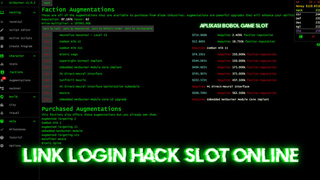 Link Login Hack Slot Online