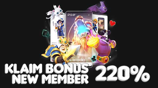 Klaim Bonus New Member 220 Persen