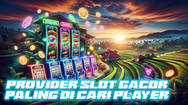 Provider Slot Gacor Paling Di Cari Player